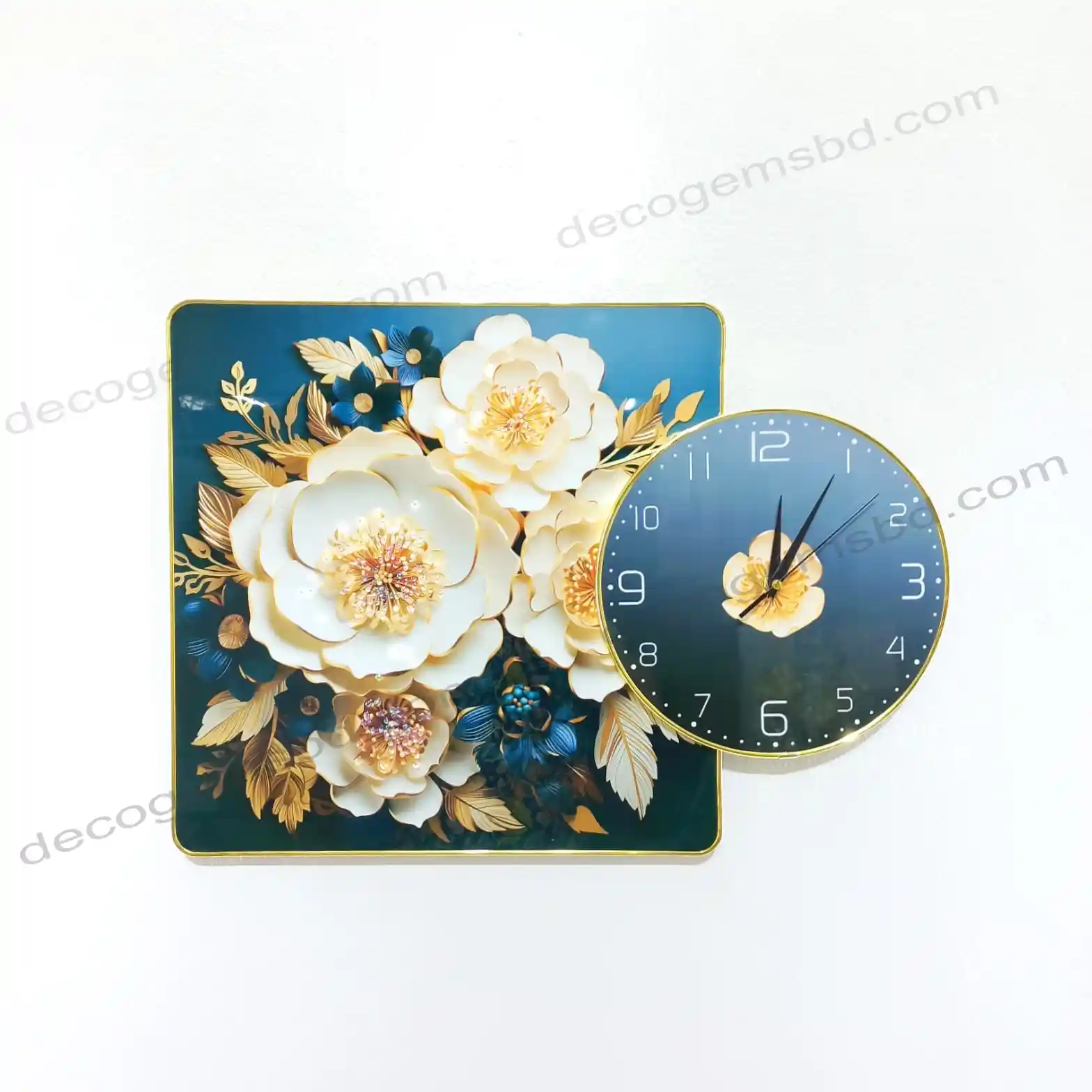Fiber Made Scenary Wall Clock