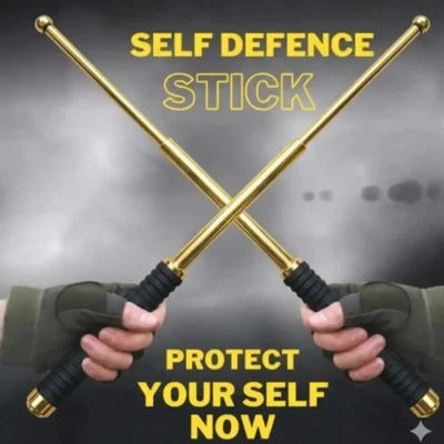 Golden Color 26 Inch Self Defense Stick