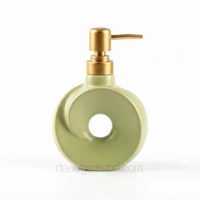 Luxury Round Ceramic Soap & Lotion Dispenser